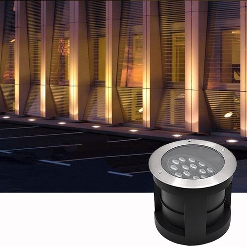 led可调角度地埋灯防水嵌入式射灯花园草坪灯户外广场亮化草地灯