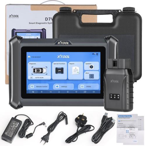 新款XTOOL D7W ALL System Car Diagnostic Tool CAN F D/DOI