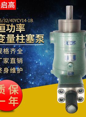 大16YCY14-1B 25YCY14-1B 32YCY141B 40YCY14-1B恒功率变量柱塞泵