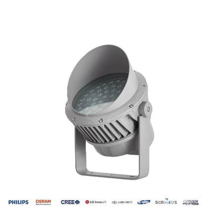 照树灯户外防水射灯园林led投光灯花园庭院景观灯七彩建筑亮化灯