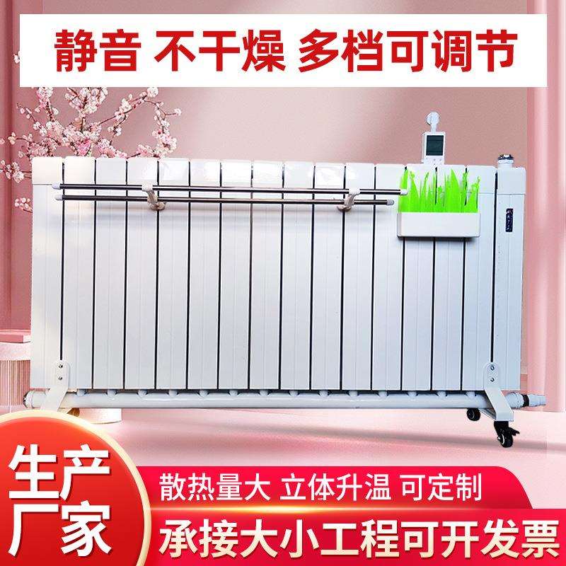铜铝复合电暖气片厂家直供家用可移动式加水注水散热器插电取暖器