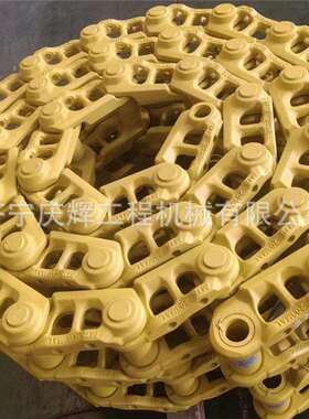 钩机PC130 PC300涨紧弹簧 支重轮 引导轮 挖掘机链条 履带板总成