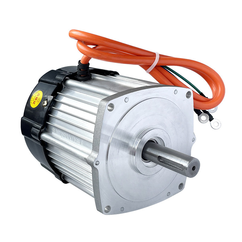 直流无刷马达24V48V1000W船用电动堆高机设备农用改装皮带轮低电