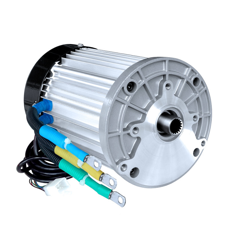 电动车电机60V2200W三轮车四轮车大功率改装直流无刷差速电机72V