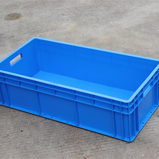 4822塑料周转箱长方形加厚物流运输筐工业收纳盒养鱼龟水产养殖箱