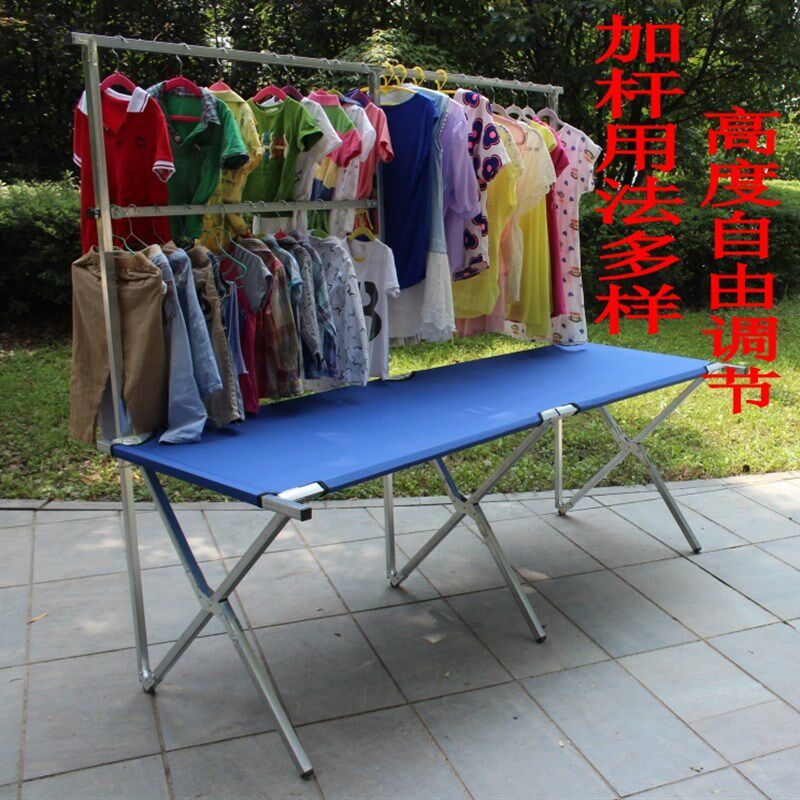 简易摆地摊折叠货架便携式地摊架子摆货架夜市饰品摆Y摊桌子多功