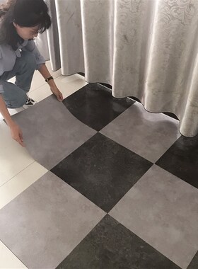 5平方家用自粘地板贴PrVC地板革加厚耐磨防水泥地板胶垫地板砖贴