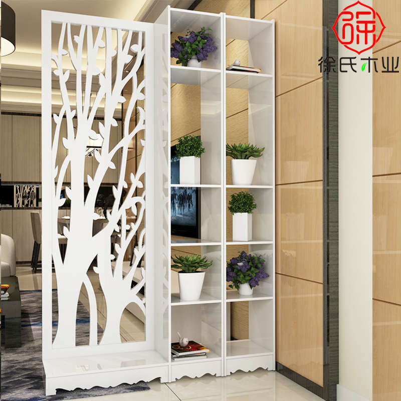 屏风隔断时尚欧式装饰雕花客厅卧室玄关移动简约现代折叠镂空折屏