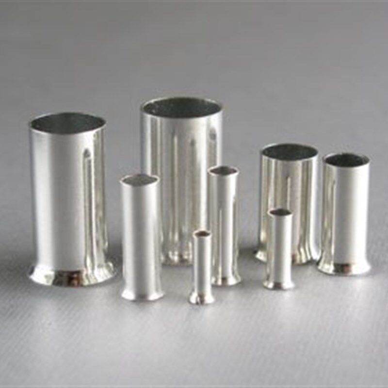 管形裸端子 管型冷压l端子 EN 25-16 紫铜 500只 GT管 空心铜管