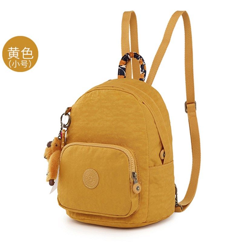 mini猴子小背包夏季帆布包小号双肩包斜挎女包亲子K12673迷你小包