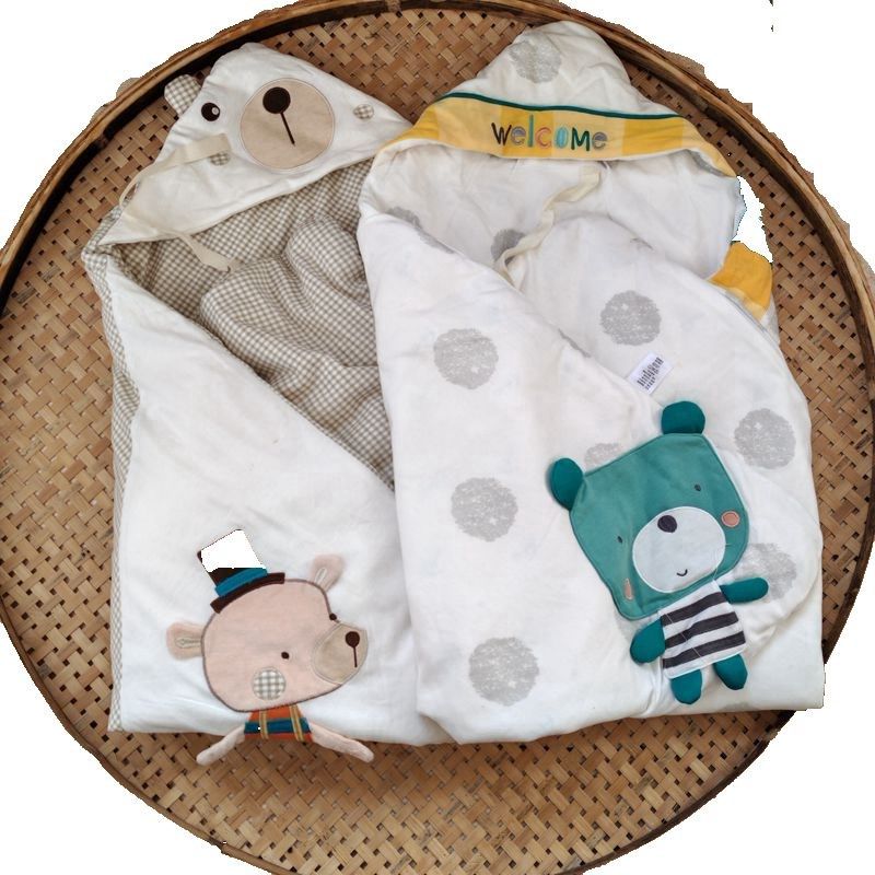 微瑕两用加大婴儿厚包被秋冬可脱胆初生宝宝纯棉保暖被加大被子,婴童用品,婴童抱被/抱毯,淘宝优惠券,粉丝福利购,淘宝优惠卷