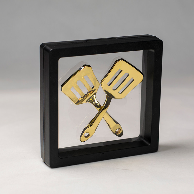 LOL云顶之弈金铲铲之战实物金属摆件模型金N铲铲耶诞节礼品小清新