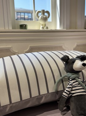 纯色混搭冰藤席薰衣紫色可机洗夏凉席三件套空调席子柔软1.5m1.8