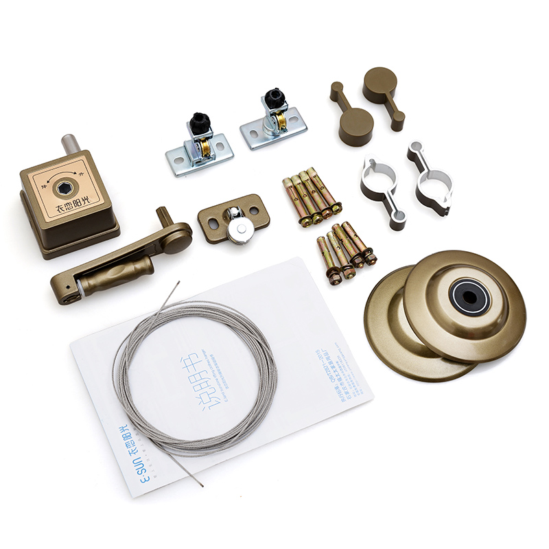 衣恋阳光 升降晾衣架单杆式室内阳台家用阳台手摇晒衣架加厚