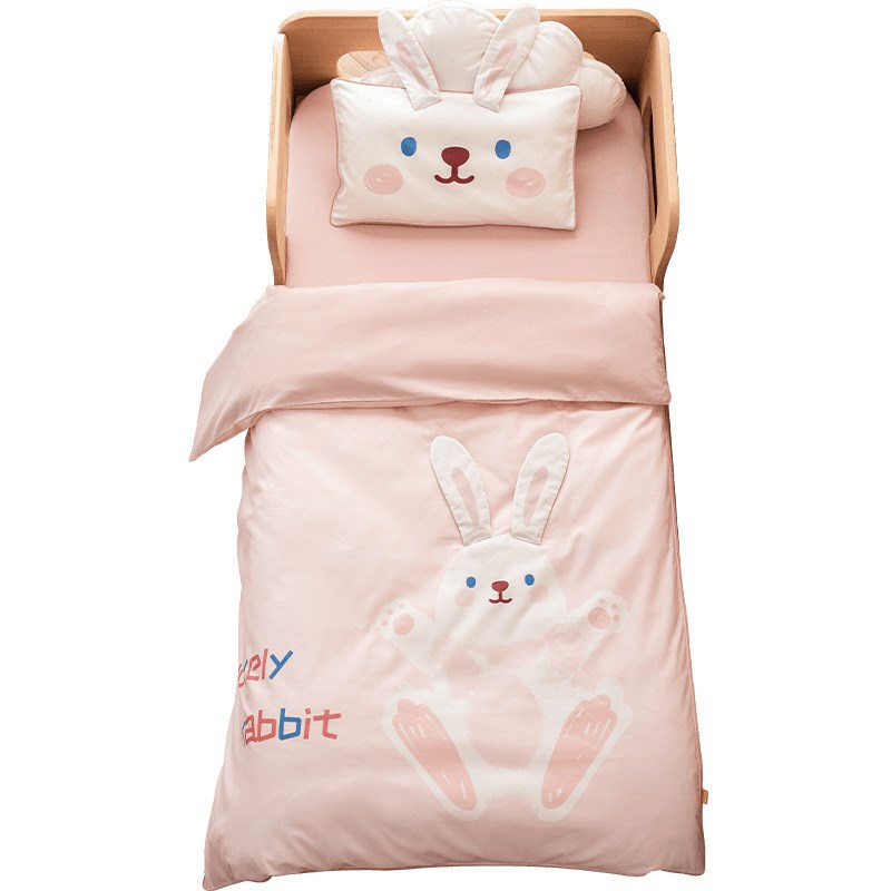 100支幼儿园A类被子三件套入园午睡六件套宝宝午托 托被褥