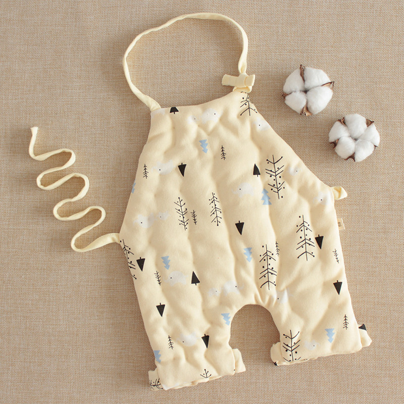 婴儿花手工肚兜m男女宝宝连腿兜兜新生儿宝宝春春秋季睡觉护