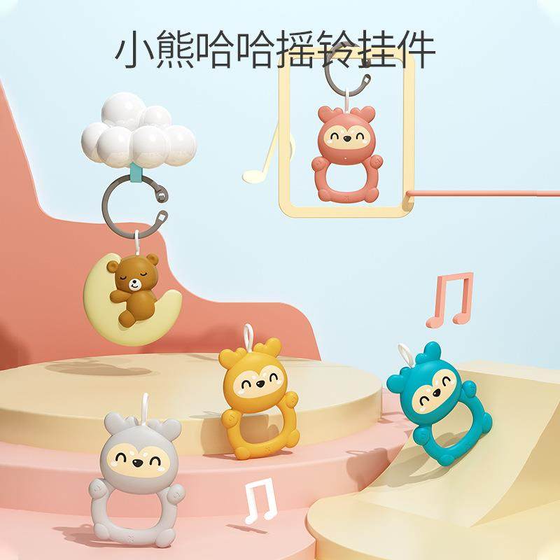 婴儿健身架脚踏钢琴宝宝躺着看的玩具婴幼儿脚踩脚蹬踢音乐健身毯