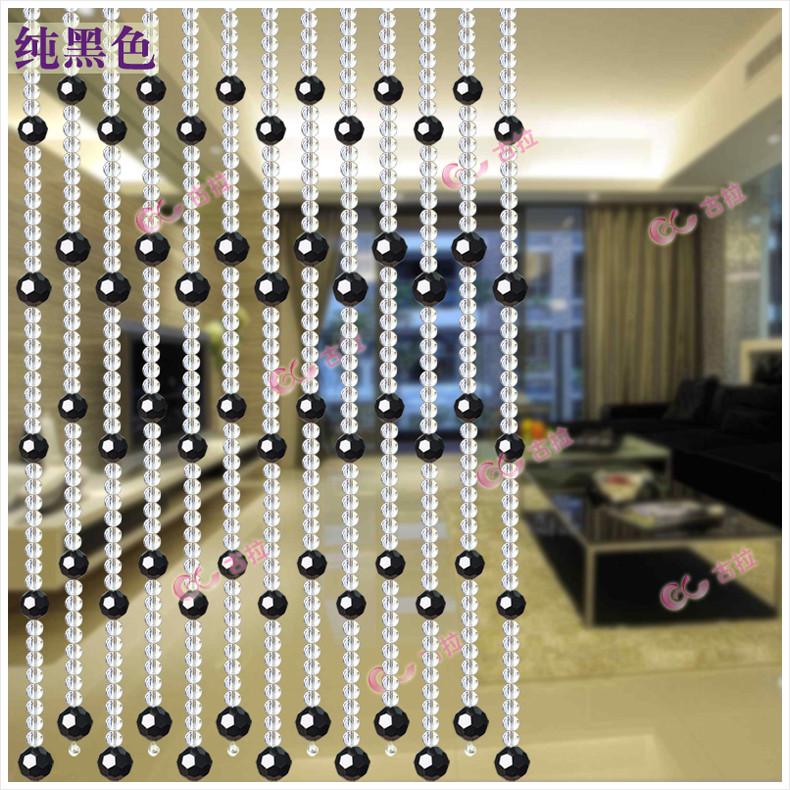 古拉水晶珠帘门帘客厅屏风玄关阳台新款隔断玄关成品新款餐厅 527