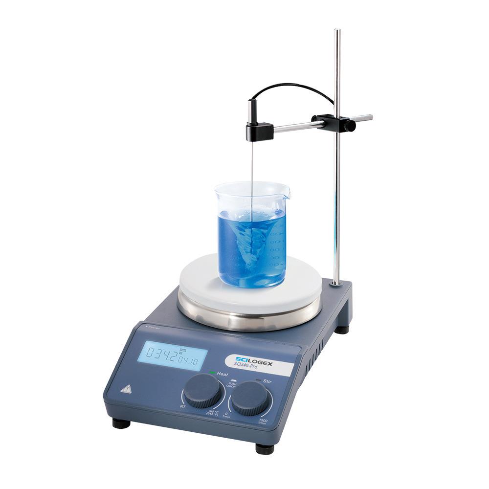 SCILOGEX 新SCI340-Pro老MS-H-Pro+ (HD)LCD加热型磁力搅拌器套装
