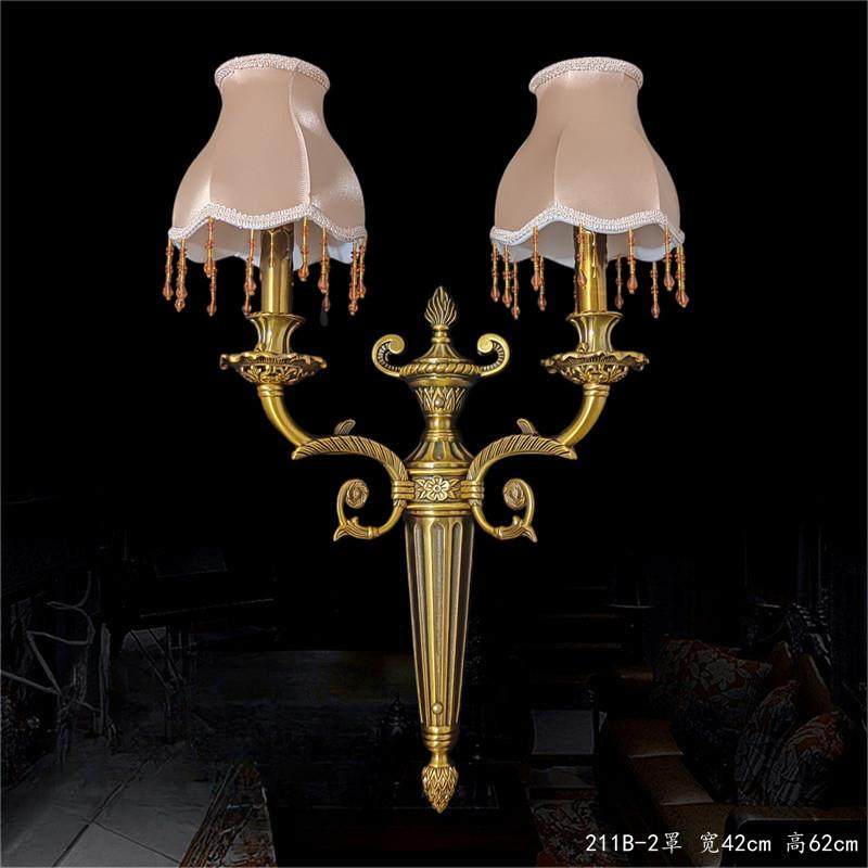 法式复古壁灯欧式别墅客厅卧室楼梯过道奢华家装时尚艺术创意墙灯