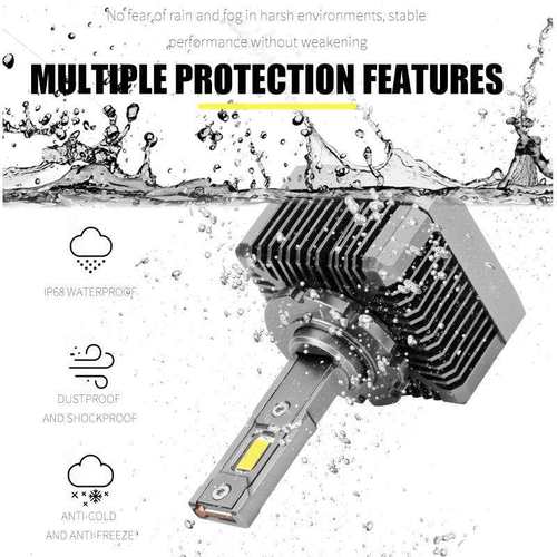 新款D系列大功率汽车led大灯D1S D2SD2R原车改装强光汽车聚光灯泡