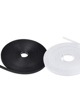 3D打印机配件 2GT-6/10MM同步皮带 PU钢丝黑色 内含钢丝 高强度