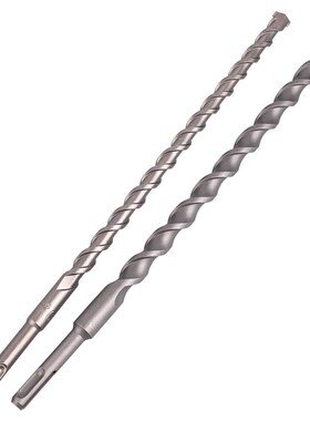 电锤钻头两坑两槽圆柄冲击钻头穿墙水泥12mm8mm6mm冲击钻头电锤钻