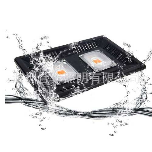 足瓦50W 100W 150W迷你led植物灯全光谱cob生长灯 蔬菜花卉补光灯