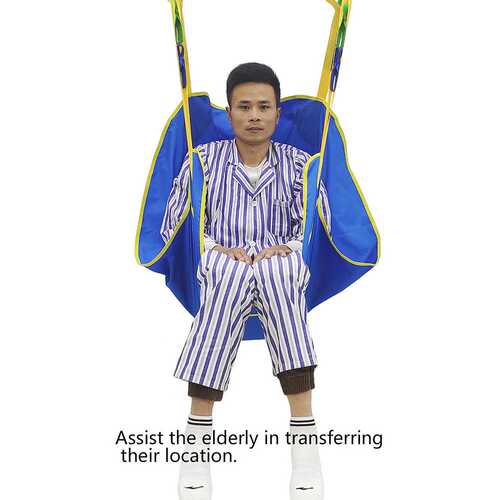 一件代发patient lift sling跨境热卖款全包式移位机专用吊带吊具