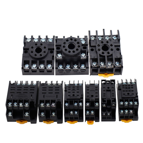 PYF08A/PYF11A/PYF14A/电磁继电器底座8脚/11脚/14脚