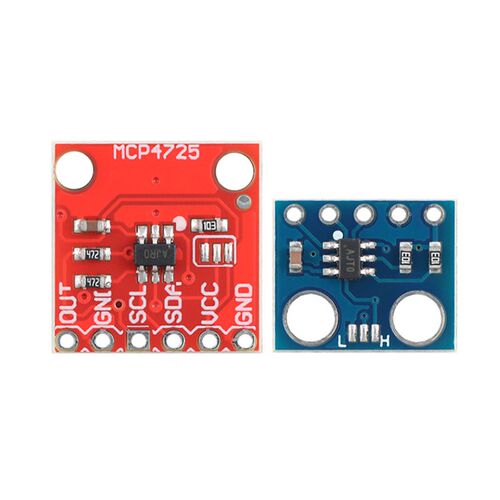MCP4725 DAC数模转换模块 I2C接口 12位数字转模拟D/A转换器