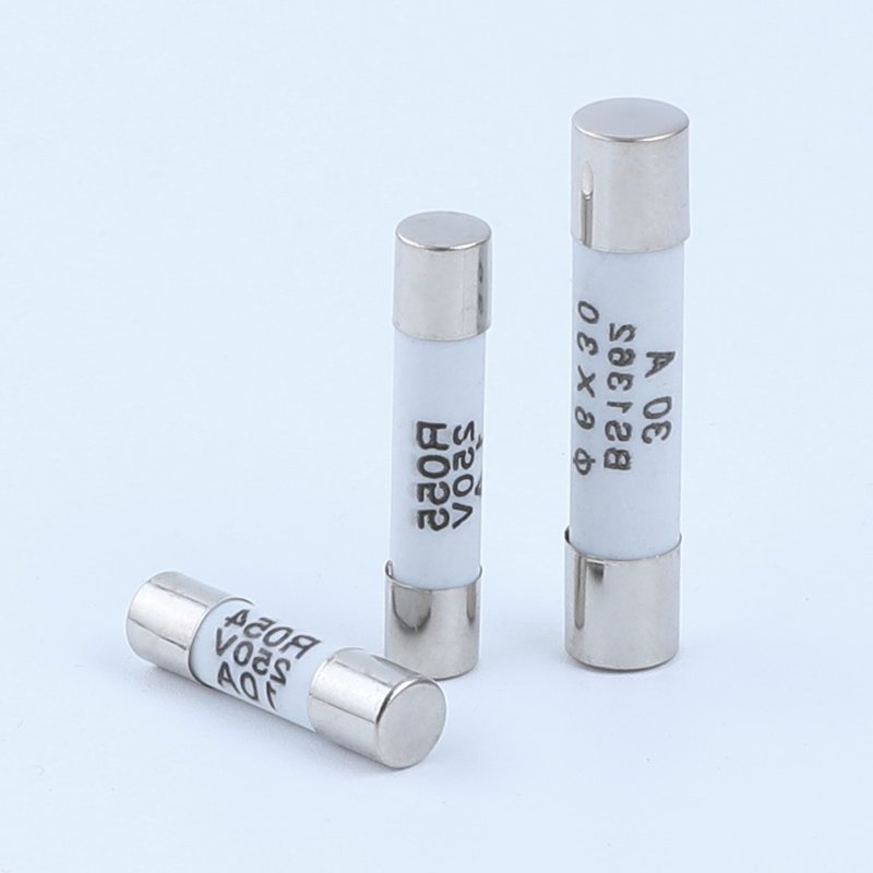 陶瓷保险丝管RO55熔断器R055熔芯5*25MM1A 2A 3A 4A 5A 6A 8A 10A