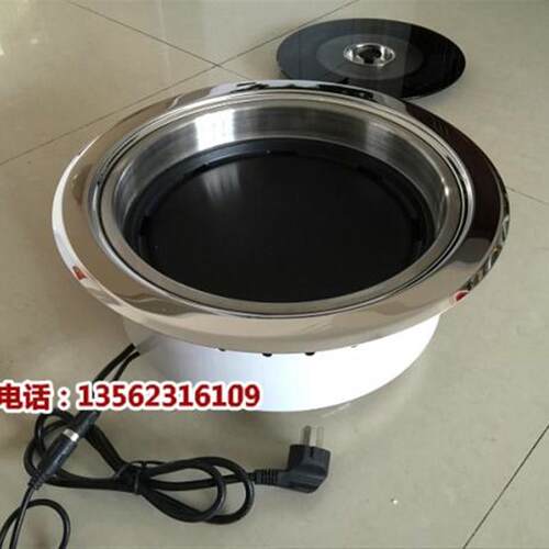商用韩式光波红j外线无烟电烤炉/上排烟烧烤火锅烤肉炉/嵌入烤锅