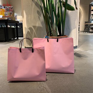 现货糖果色手提袋服装店袋子包装袋免税店购物袋礼品袋定制LOGO