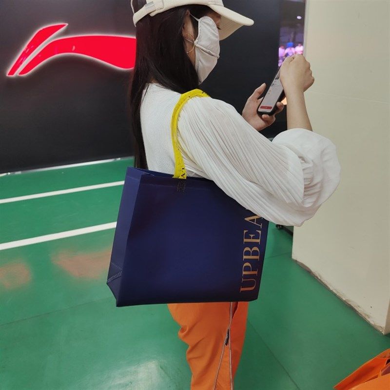 无纺布手提袋定制服装店袋子好看鞋店礼物包装购物袋印刷logo