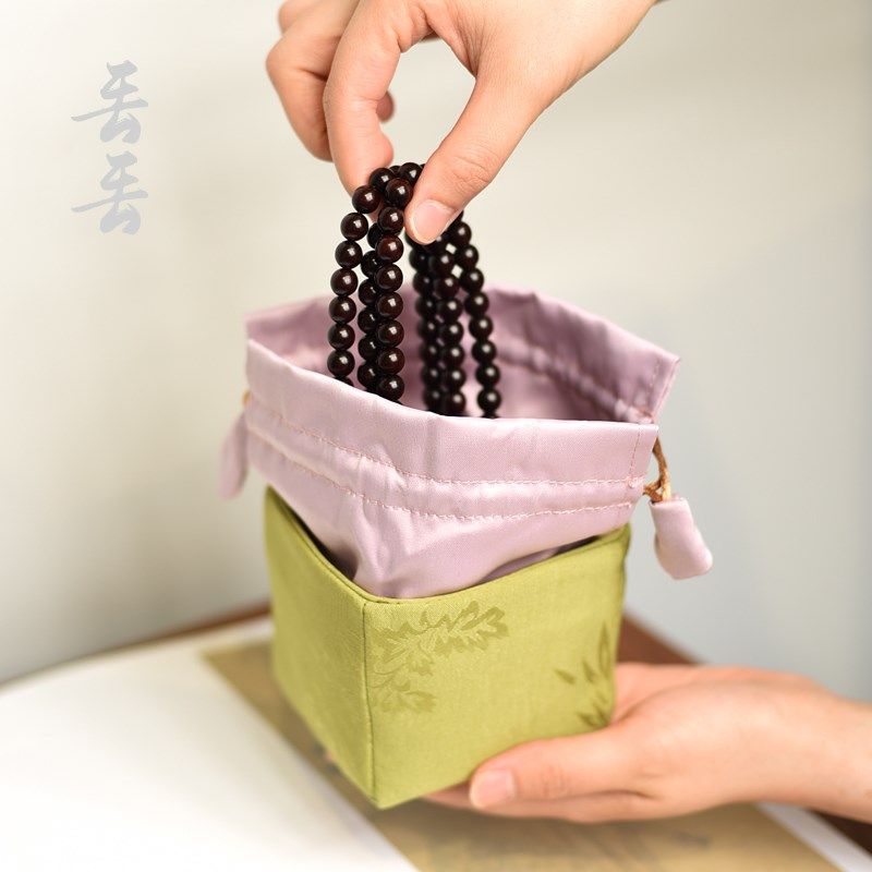 高档加厚茶杯茶壶茶具收纳布袋子便携抽绳束口文玩手串首饰包装袋,饰品/流行首饰/时尚饰品新,首饰袋,淘宝优惠券,粉丝福利购,淘宝优惠卷