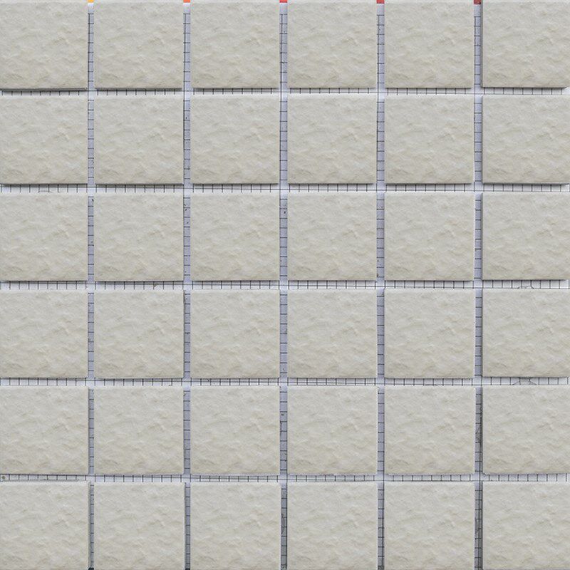 4545mm外墙砖纸皮砖彩码砖B浅黄色外墙瓷砖麻面通体砖小区物业图片
