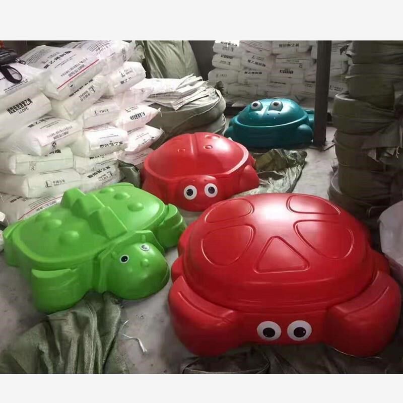 幼儿园南瓜沙水盘儿童乐园沙滩戏水玩沙工具塑料沙水桌大沙池带盖