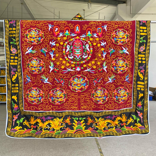 道家用品九龙法衣道士高功降衣双龙衣五龙衣男女道服道袍套装薄款