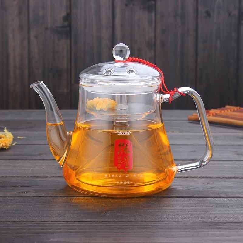 可加热玻璃养生壶电陶炉耐热玻璃壶玻璃蒸茶壶煮茶器