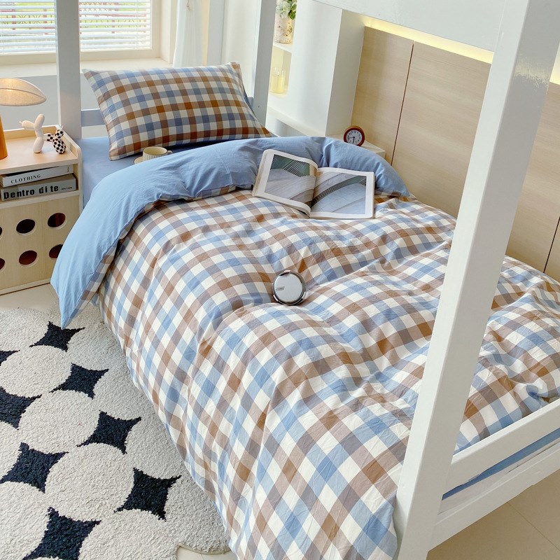 开学季宿舍六件套被褥套装学校床上用品学生三件套床单被套