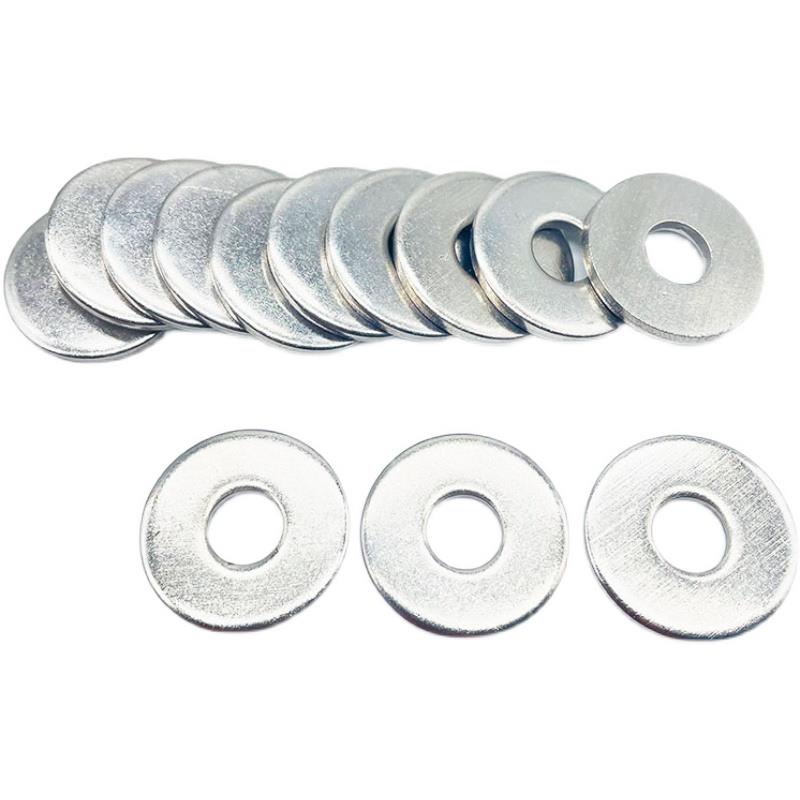 304不锈钢平垫片/加大u加厚圆形螺丝垫片薄垫圈金属华司介子按斤