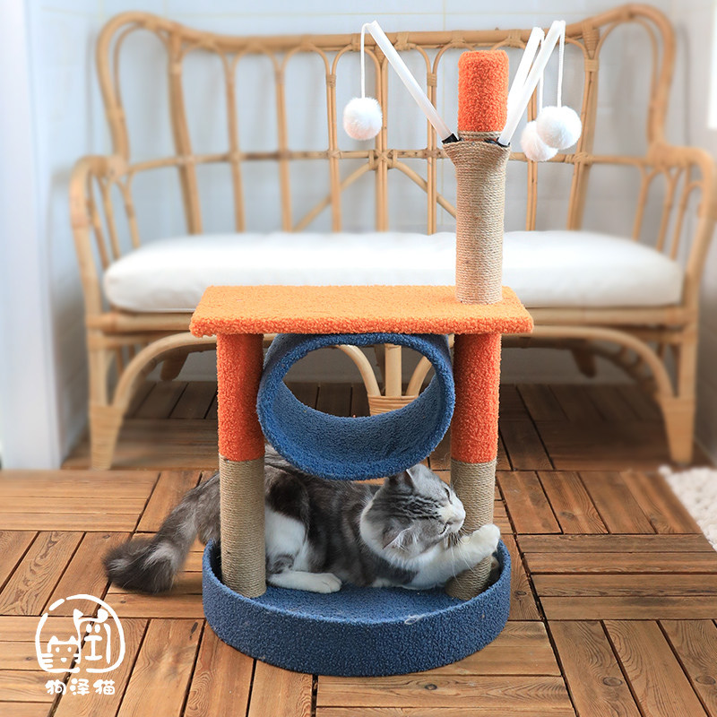 猫抓板猫爬架一体猫抓柱t猫咪蹭痒器猫爬板磨爪子专用立式猫爪板