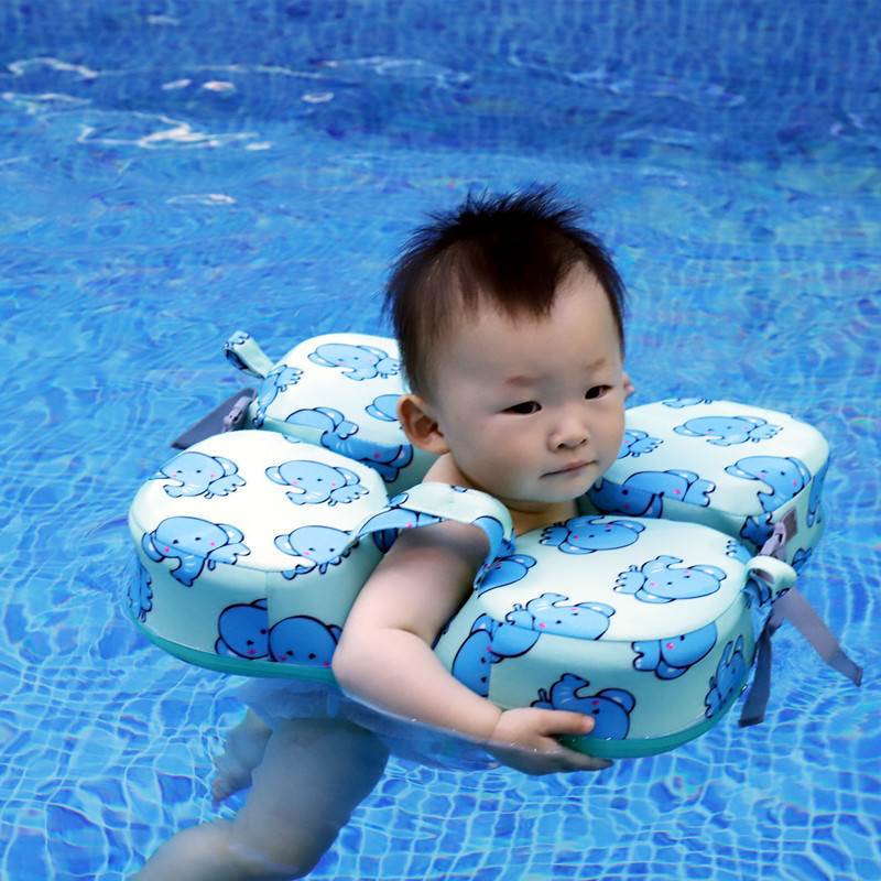 慧婴儿游泳圈腋下圈0-3宝岁儿童手臂圈免充泳气新生宝宝泳圈肩圈