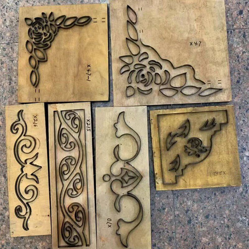 卡纸刻花刀模雕花模具雕花开孔花模内花模具十字绣装裱国画框装饰