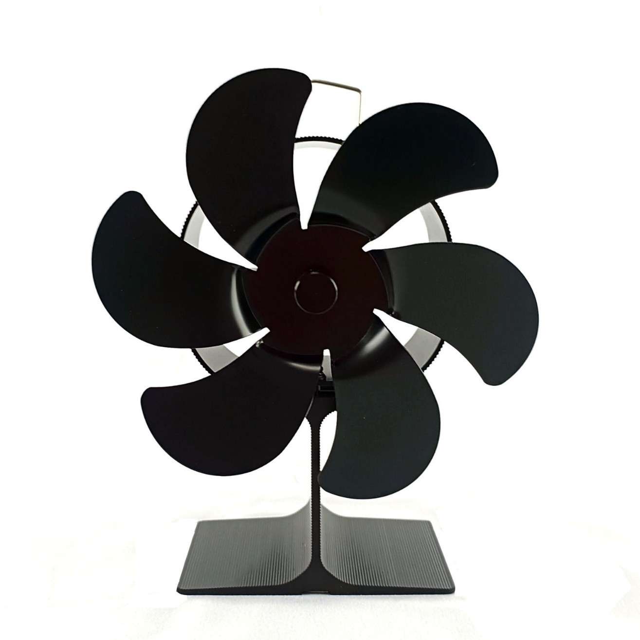 壁炉风扇单头花大工字6叶Φ152热动力风扇生态木壁炉加热炉灶热风