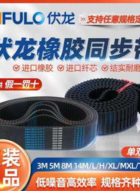 宁波伏龙同步带S5MS8M/规格总类多/质量高/价格优惠/工厂直销