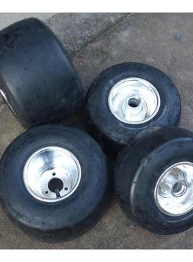 卡丁车轮胎总成配件漂移场地车改装前10x4.50-5后11x7.10-5寸轴承