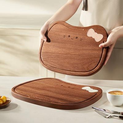 切菜板防霉抗菌厨房菜板实木整木家用食品级木砧板水果辅食小案板