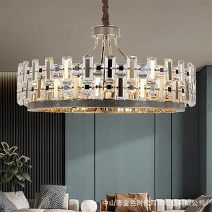 后现代轻奢吊灯水晶吊灯客厅灯简约大气餐厅灯高档卧室2021新款灯